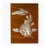 Laser Cut 2.0-3.0mm Decorative Corten Steel Wall Panels Privacy Screen