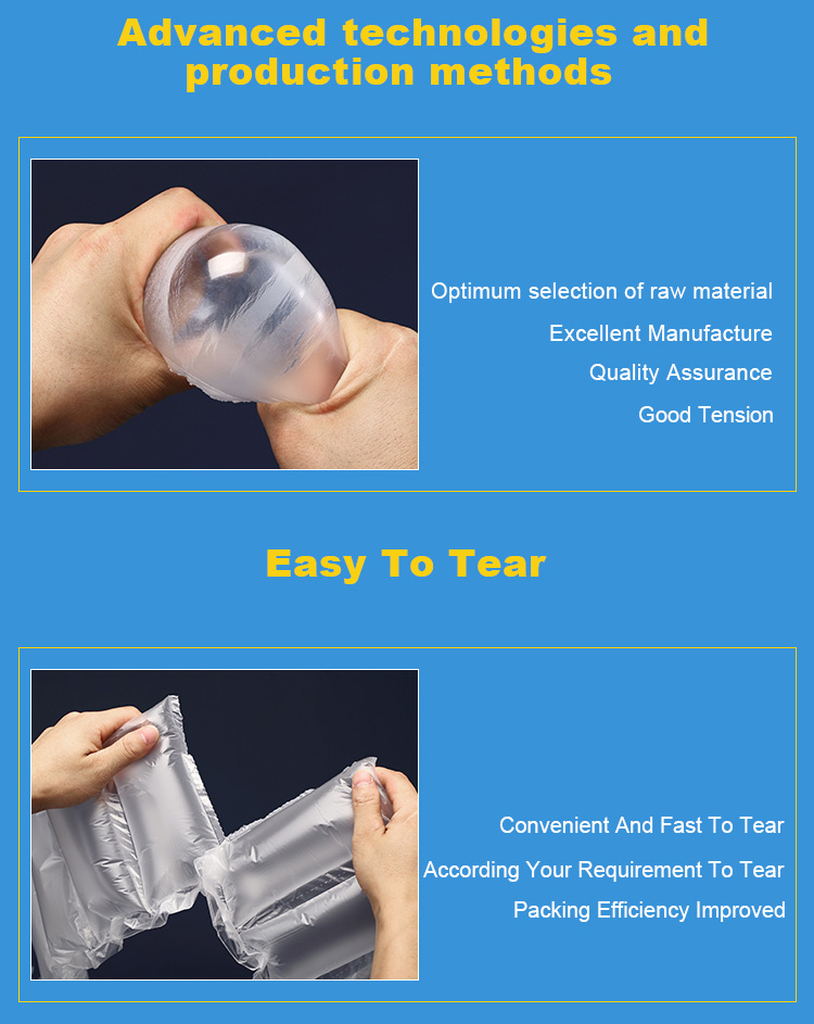 20*10CM Inflatable Air Pillow Film Packing