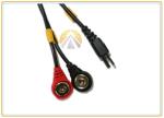 Medical Therapy ECG Lead Wires , CEFAR COMPEX 6 Pin ECG Patient Cable Leadwire