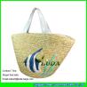 Buy cheap LUDA natural wheat straw handbags new designer cute fish straw bags from wholesalers
