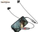 Noise Cancelling CVC 8.0 Retractable Neckband Earbuds 33 Feet Working Range