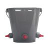 Buy cheap Green/Gray 8000ml Plastic Baby Goat Feed Container with 2 to 4 Feeding Nipple from wholesalers