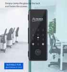 TTLock Punch Free Office Digital Door Lock Biometric Smartphone Card Code Access