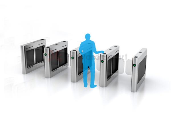 Buy cheap Metro Station Ticket Inspection Fingerprint Flap Barrier Gate from wholesalers