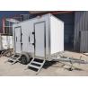 Buy cheap LAKER Customized Luxury Toilet Trailer 2 Station Portable Restroom Trailer from wholesalers