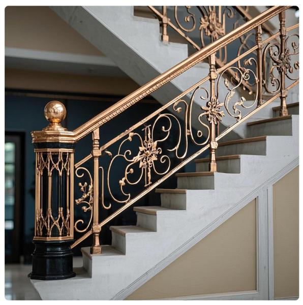 Buy cheap OEM Metal Frame Modern Staircase Handrail Systems With Tempered Glass Panels from wholesalers