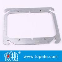 Buy cheap TOPELE 4" FLAT BLANK SQUARE COVER FOR TWO GANG OUTLET BOXES , GALVANIZED STEEL product