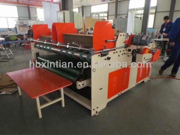 Buy cheap Corrugated Paper Box Carton Folding Gluing Machine , Automatic Folder from wholesalers