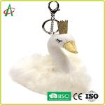 Buy cheap CPSIA Stuffed Swan Princess Flash Key Chain For Girls from wholesalers