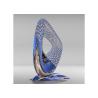 Buy cheap Abstract Outdoor Decoration 316 Stainless Steel Sailboats Sculpture from wholesalers