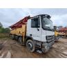 Buy cheap Used Putzmeister 42m Concrete Pump Truck with Mercedes Banz Chassis and Spare Parts from wholesalers