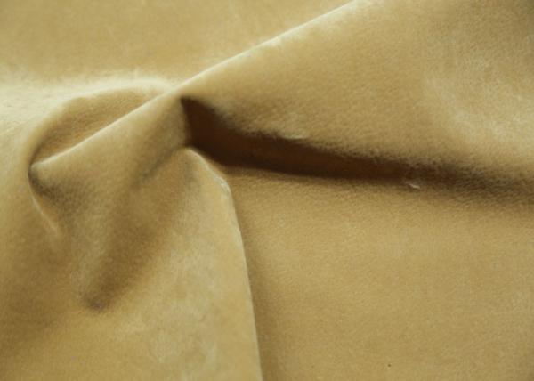 Buy cheap 100% Viscose Backing PU Leather Flocking Fabric For Upholstery Handfeeling from wholesalers