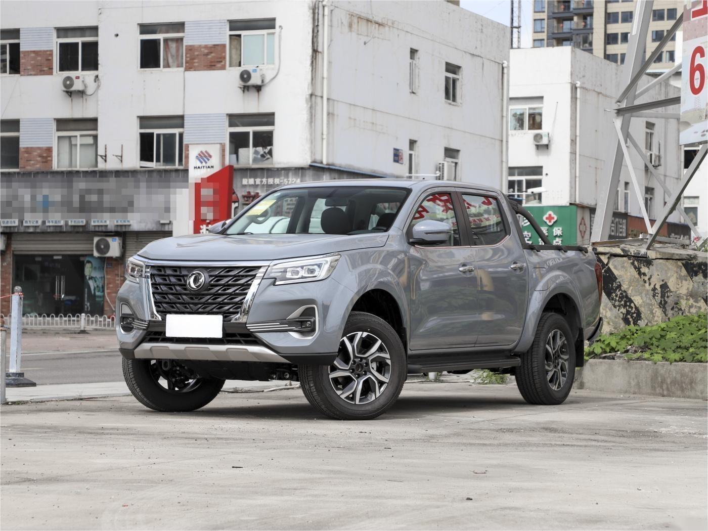 Rich7 4*4 Diesel Automatic 8AT Pickup Car With Minimum Grand Clearance 20°-25°