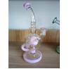 Buy cheap Pink Modern Big Glass Hookah Shisha With Spring Filter 12Inch from wholesalers