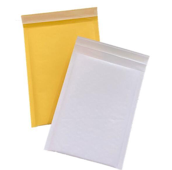 Buy cheap 14x20cm Reusable Shipping Packaging PE Kraft Bubble Wrap Courier Bags from wholesalers