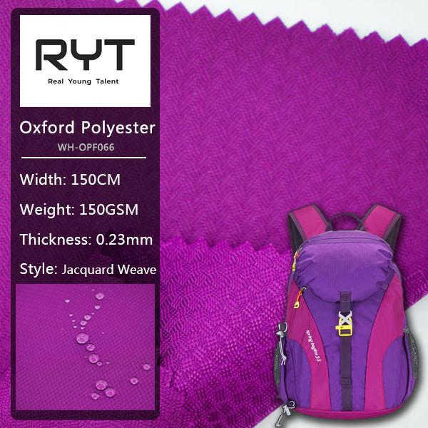 Buy cheap 100% Polyester Jacquard Weave PU Fabric Waterproof Anti Static from wholesalers