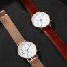 Buy cheap Analog Quartz Couple Watches 3ATM Mesh Strap Leather Couple Watches from wholesalers