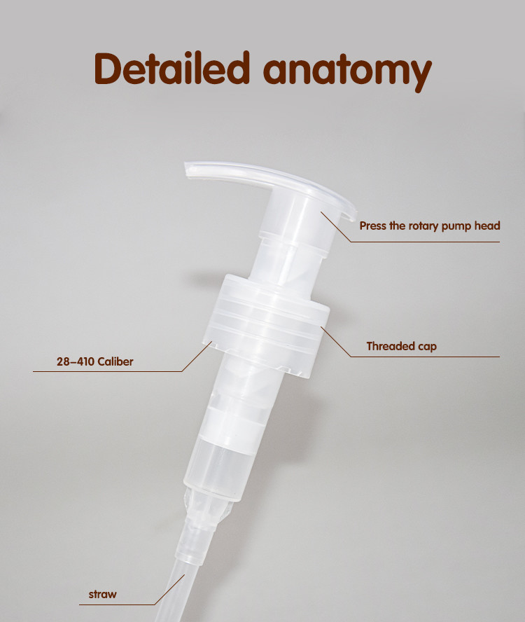 2cc 28-410 All Plastic Skincare Lotion Pump Dispenser Mono Material pump UKAP08