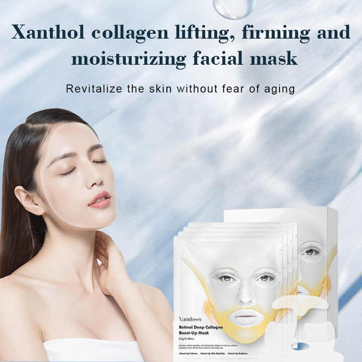 Retinol & Collagen Anti-Aging Facemask Skin Tightening & Deep Hydration Anti-Wrinkle Sheet Mask