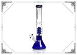 14 Inch Helix Perc Glass Water Pipe Ice Catcher Beaker Glass Bong