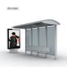 Buy cheap Aluminum Profile 4200mm Length Outdoor Bus Shelter Static Scrolling Poster from wholesalers
