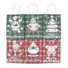 Buy cheap ECO Friendly British Style Grid Kraft Paper Christmas Gift Bags 21g/Pcs from wholesalers