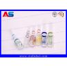 Buy cheap Custom Ampoule Bottle With Printing 1ml Clear Amp Size 10.75mm and 60mm Tall from wholesalers