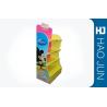 Buy cheap Cardboard Table Display Stands With 4 Shelves / Cardboard Point Of Sale Stands from wholesalers