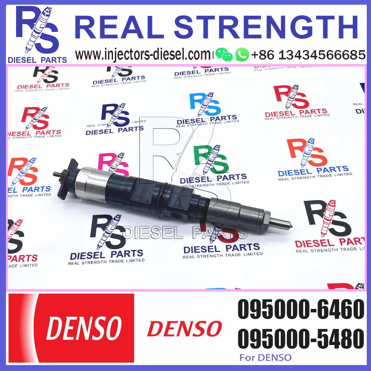Diesel Fuel Common Rail Injector 095000-5480 For JOHN DEERE Tractor 6045 RE520240 RE520333