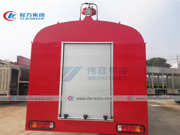 Euro II Sinotruk Howo 3 Axles 20T Fire Brigade Truck