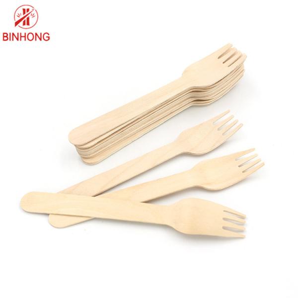 Buy cheap Biodegradable Birchwood 14cm Disposable Wooden Cutlery from wholesalers