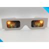 Buy cheap Paper Custom Logo 3d Glasses For Fireworks / Heart / Christmas Tree / Snowman / Spiral from wholesalers