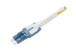 SM MM Fiber Optic Patch Cords Duplex LC Uniboot Connector With Bar Upc Apc Cable