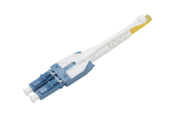 SM MM Fiber Optic Patch Cords Duplex LC Uniboot Connector With Bar Upc Apc Cable