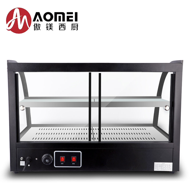 Professional Commercial Electric Food Warmer Display Showcase with Versatile Features