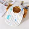 Buy cheap Double Layers Classical Muslin Baby Bibs Absorbent Washable MBT 005 from wholesalers