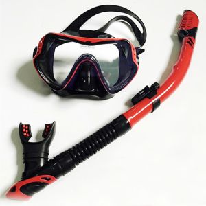 Buy cheap Professional PVC Snorkel Tube and Plastic Frame Mask Set for Underwater Excursions Snorkel Mask Set from wholesalers