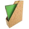 Buy cheap Stationery Cork Magazine Holder Desk Organizer Dampproof 30x15x24cm from wholesalers