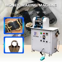 Buy cheap Leather Temperature Roller Plating Embossing Leather Belt Making Machine product