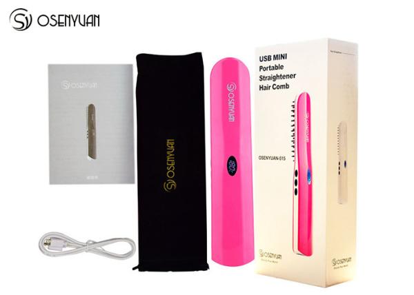Buy cheap Wireless Charging Mini Home Hair Straightener , Usb Hair Straightener from wholesalers