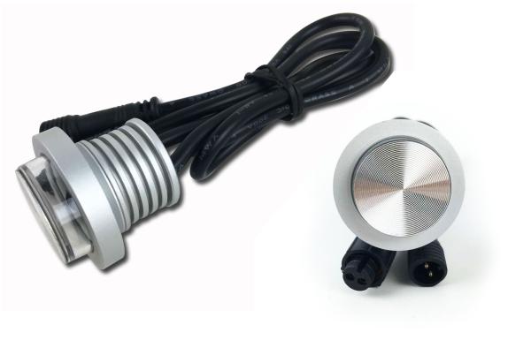 Buy cheap Rcessed 1W Antiglare Mini LED downlight Epistar LED Spotlight Waterproof IP67 for hotel rooms DC12V from wholesalers