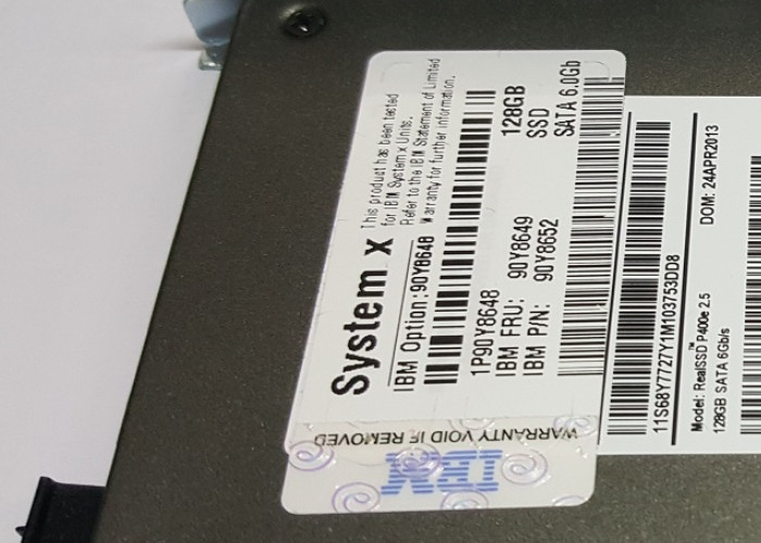 IBM Hard Disk 90Y8648 90Y8649 128GB SATA 2.5 1 year warranty