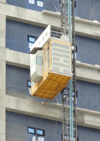 Buy cheap High Speed Heavy Load Building Site Hoist , Temporary Construction Elevators from wholesalers
