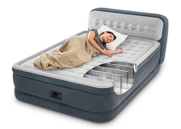 Buy cheap Square Flocked Air Bed Customized Size Smooth Touching 14 . 6KG Net Weight from wholesalers
