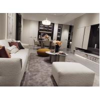 Buy cheap Assembly Corner Fabric Modular Sectional Couch Sofas Gray Living Room Furniture product
