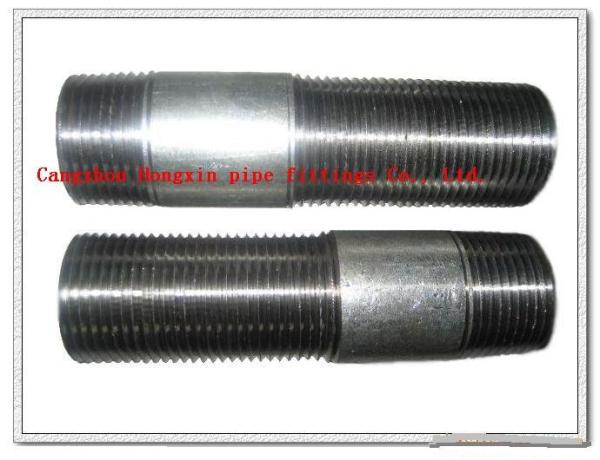 Buy cheap GALVANISED long thread steel pipe nipples from wholesalers