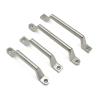 Buy cheap 80x18x32mm Stainless Steel Cabinet Handles Bow Shaped Straight Edge from wholesalers