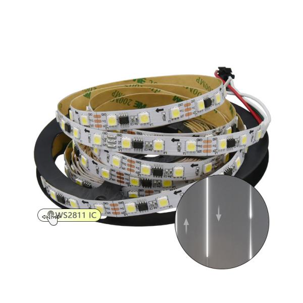 Buy cheap Ws2811 IC 5050 Warm White LED Strip , Flowing Single Colour LED Light OEM from wholesalers