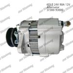 Alternator 6D17 24V 80A R210-5 37300-93000