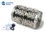 Carbide Steel Scarifier Drum And Shaft OEM For 200mm Scarifier Milling Machines